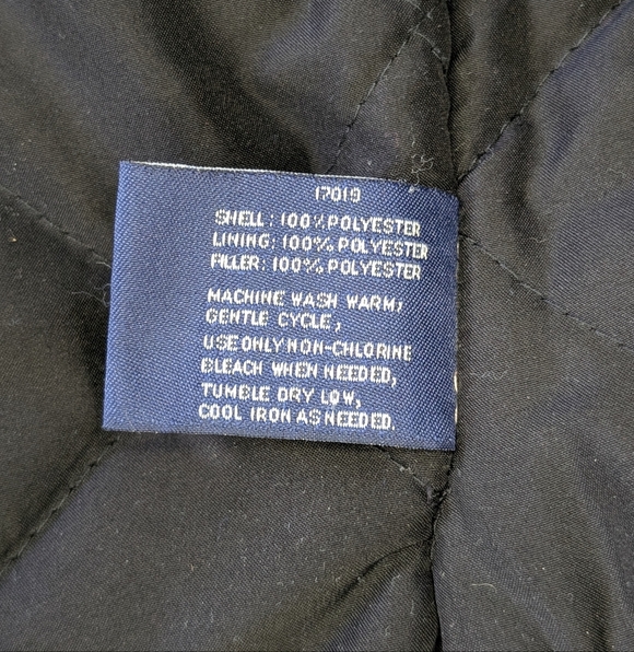 Chore Coat Jacket Men's Medium Basic Editions Black Winter Fall Spring Pockets - Picture 5 of 5